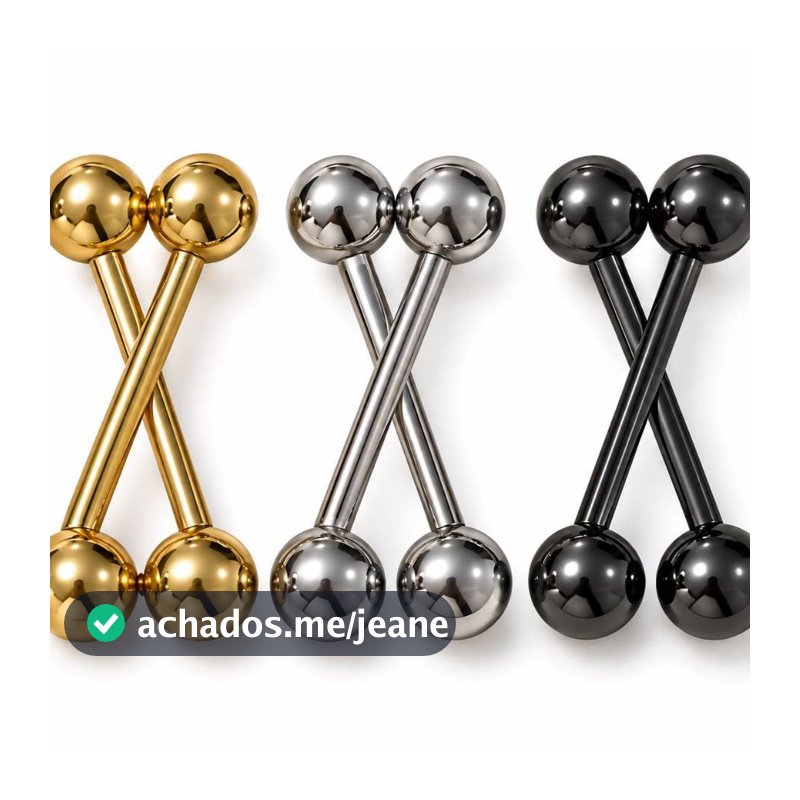 Piercing Porta Alça Para Bolsas de Crochê  4.9Cm - Par