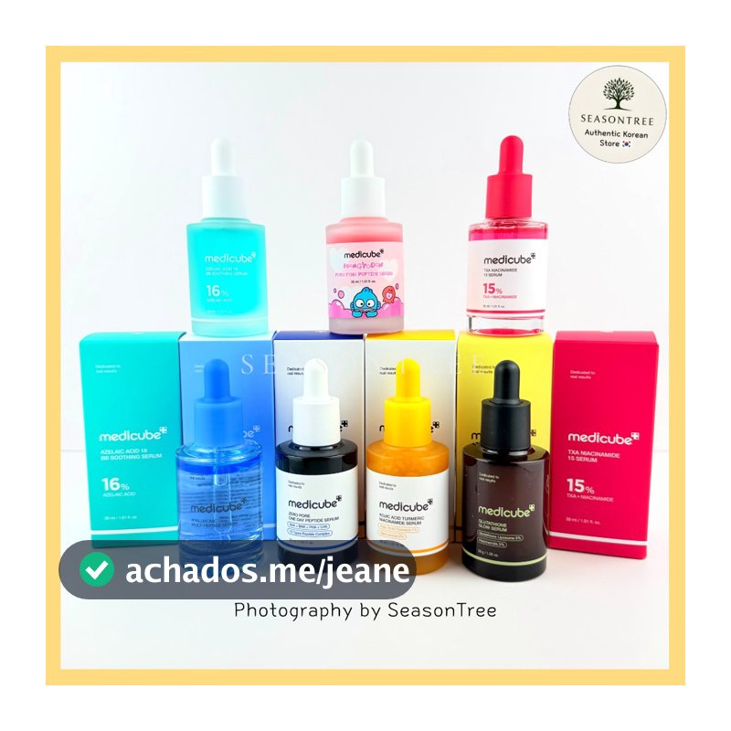 [Medicube] Coleção De Soro Facial E Ampola De 7 Tipos 30ml/PDRN , Poros , Brilho , Hidratação Cuidados Calmantes