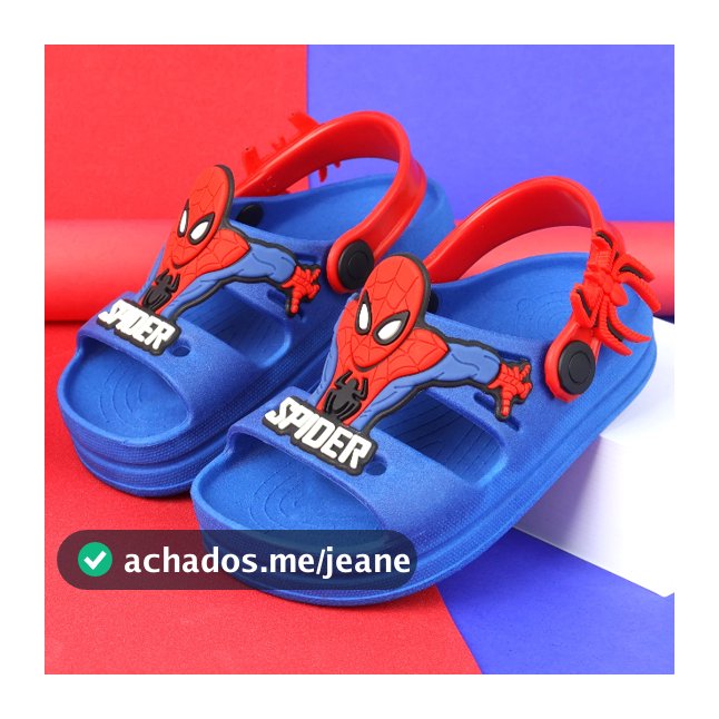 Sandália Papete Infantil Meninos Babuche Masculino Macio Leve e Confortável