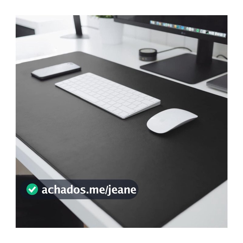 MousePad Grande 90x40 70x30 20x20 Desk Pad Couro Gamer Office