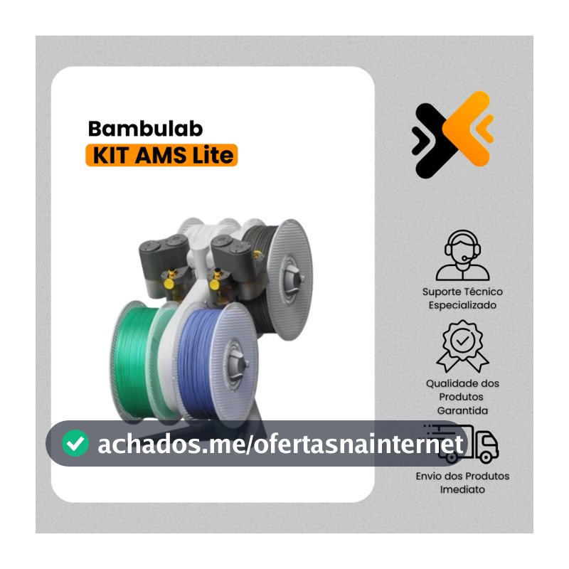 AMS Lite para A1 e A1 mini - Bambu Lab - Produto Novo - SEM CAIXA ORIGINAL