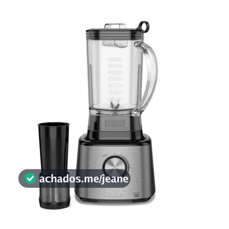 Liquidificador PLQ2100PI Turbo 1400W com 12 Velocidades Philco
