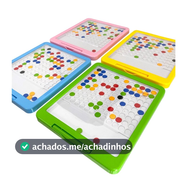 Tábua De Desenho Magnético Lousa Escrita Colorido Folhetos Criativos Padrão Educaional Grande