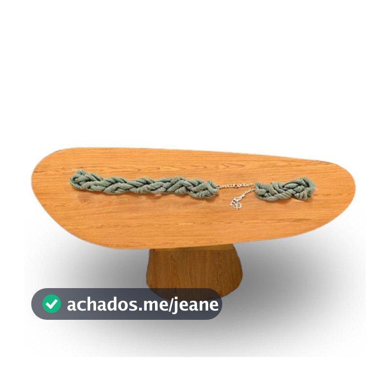Mesa Oval Organica Em Freijo 160x90