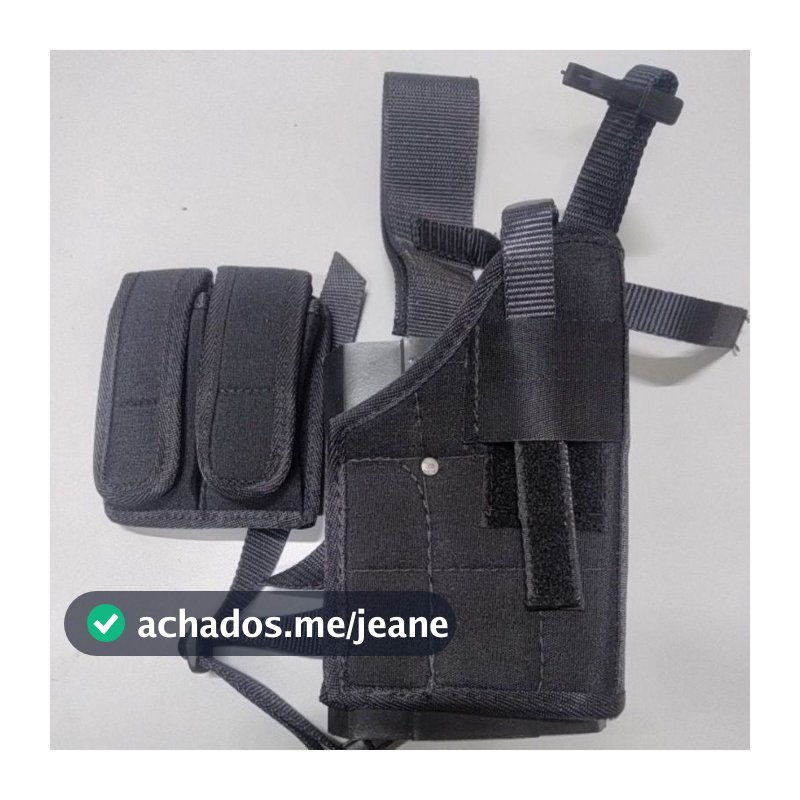 coldre tático e porta carregador