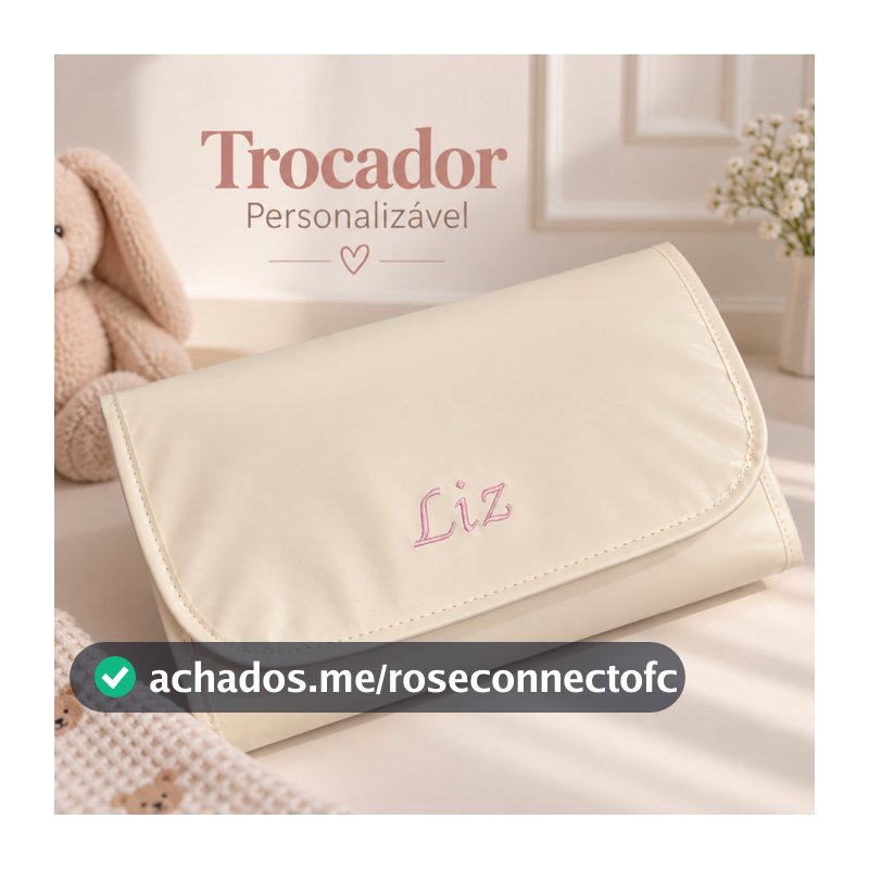 trocador de bolsa pra bebê, personalizado, portátil, dobrável e impermeável