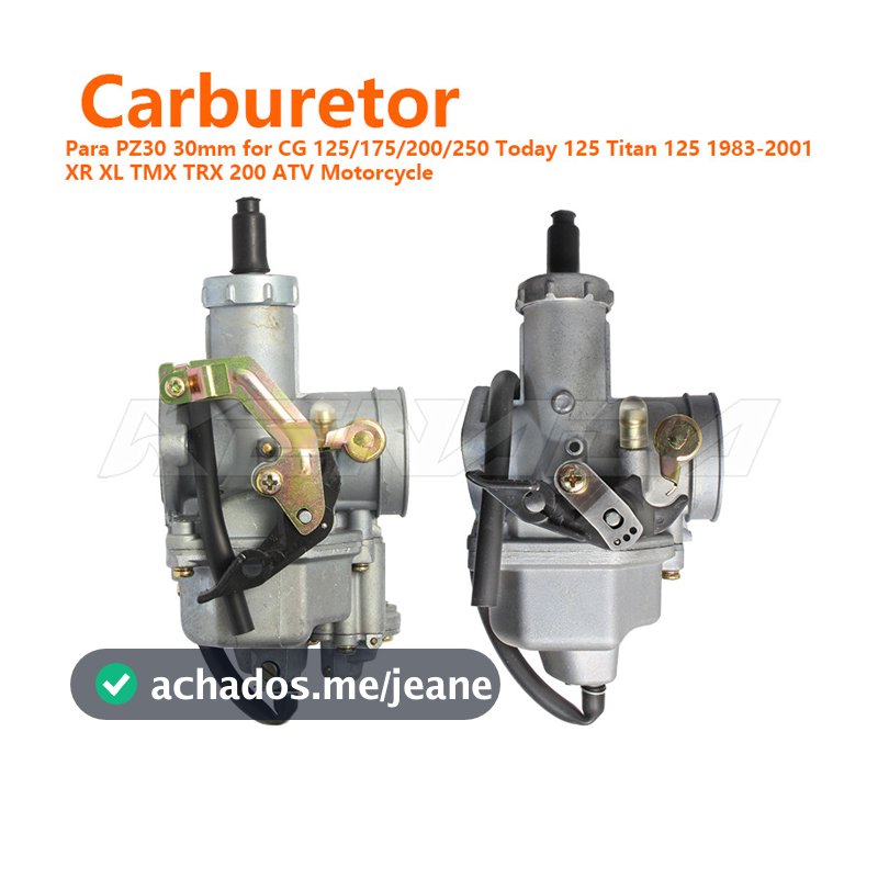 Carburetor for PZ30 30mm CG 125/175/200/250 Today 125 Titan 125 1983-2001 XR XL TMX TRX 200 ATV Motorcycle 16100-446-772