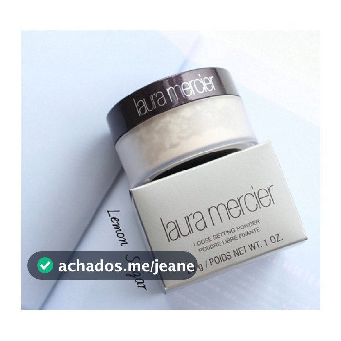 Laura Mercier Pó de fixação translúcido 29g / Fixação duradoura e controle de oleosidade / Leve e respirável