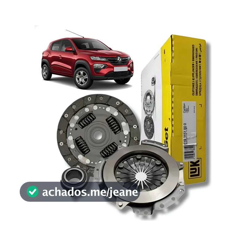 Kit Embreagem LUK Original Renault Kwid 1.0 12V 2017-2024 618315100 Peça Automotiva