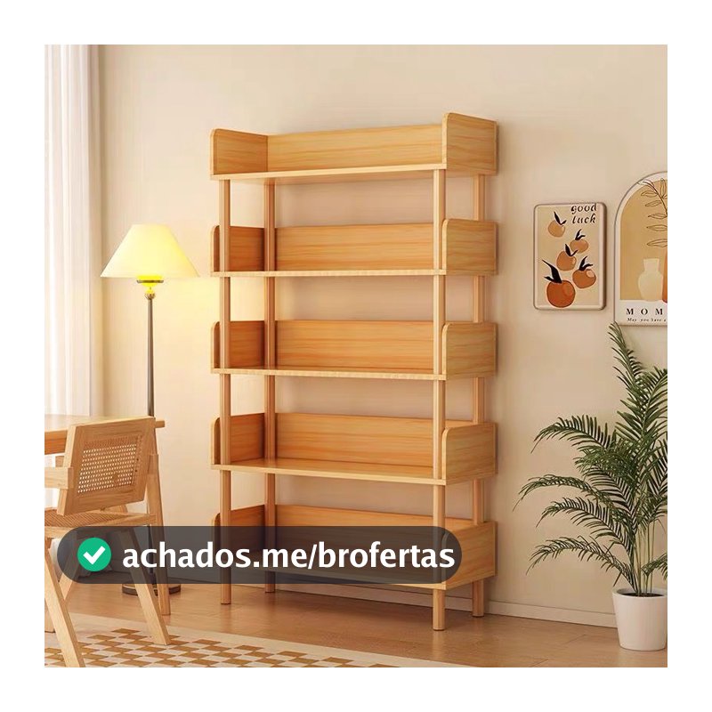 Estante Organizador Livreiro Prateleira Para Sala Quarto Escritório