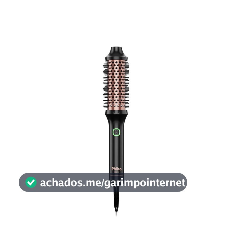 Escova Modeladora Philco Íon Tourmaline 75W Bivolt PEC17A