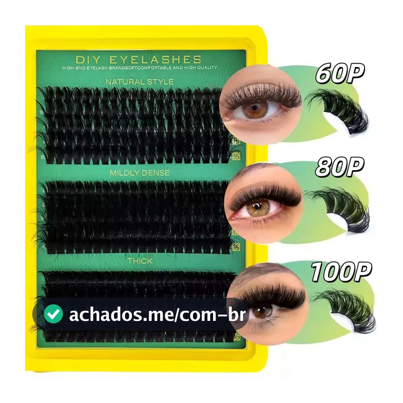 Onda DD Russa Macia , Comprimentos Variados 10-16 Mm , 0.07 De Espessura , Cílios De Vison Falso À Prova D'água Com Pinç