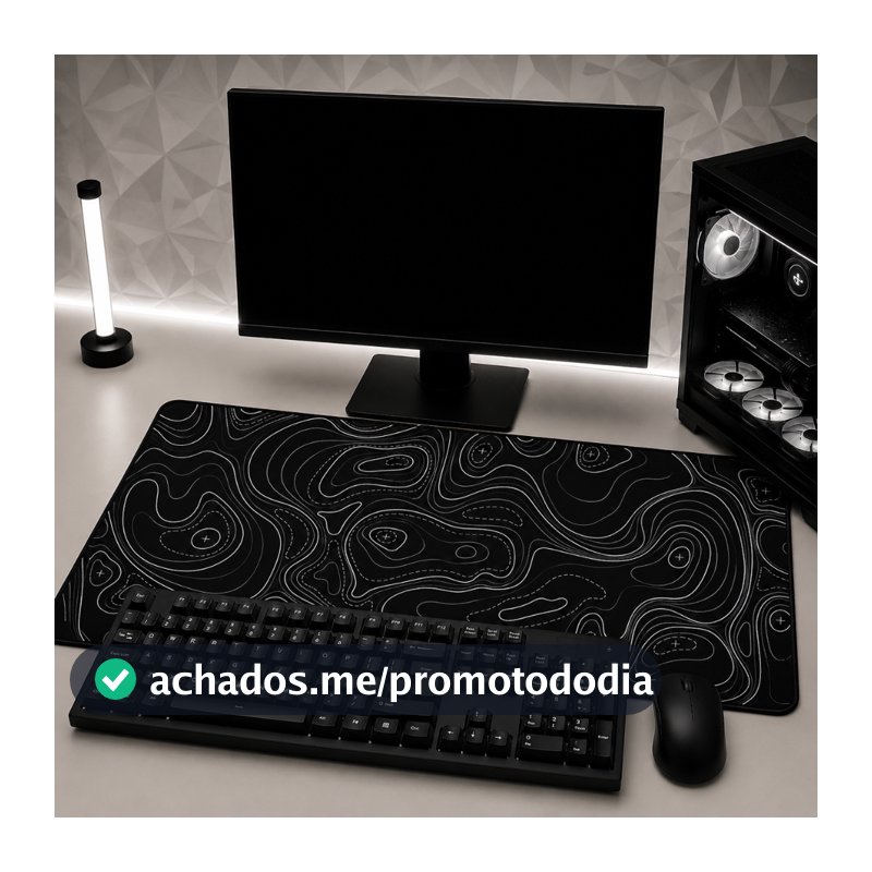 Mouse Pad Gamer Trabalho Antiderrapante Alta Precisão Grande Desk Pad Base Emborrachada para Teclado e Mouse Estudo