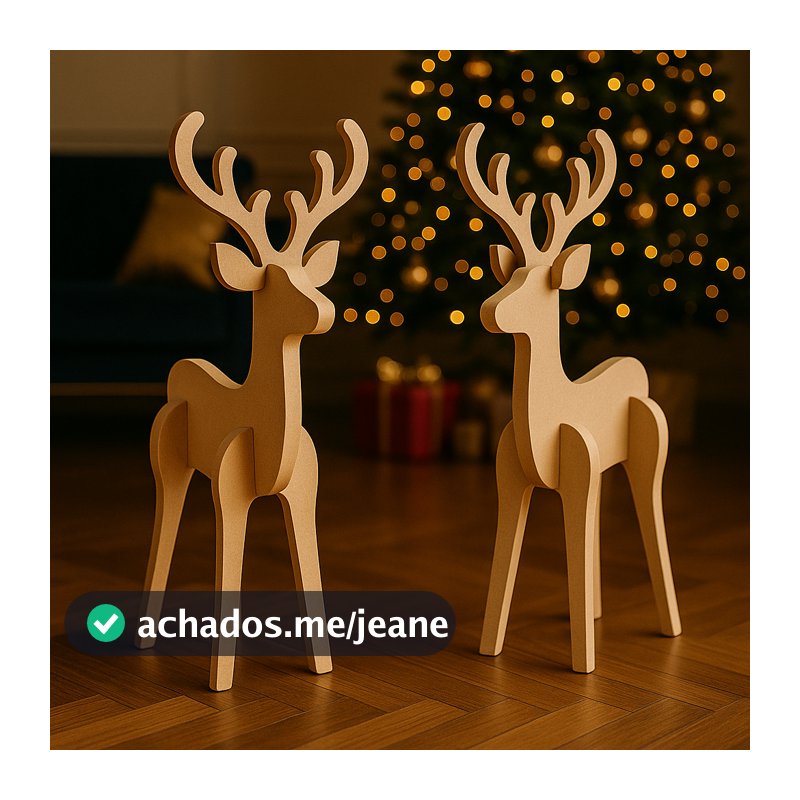 Rena de natal Natal Decoração Natalina Natal decoração 2025 Enfeite para arvore de natal Trenó