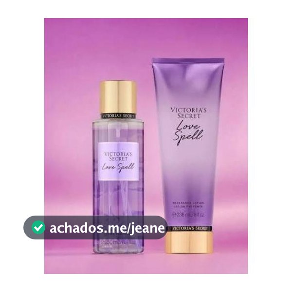 Kit Louve Body Splash + Hidratante Feminino Inspirado Doce Longa Duração Envio Imediato Oferta