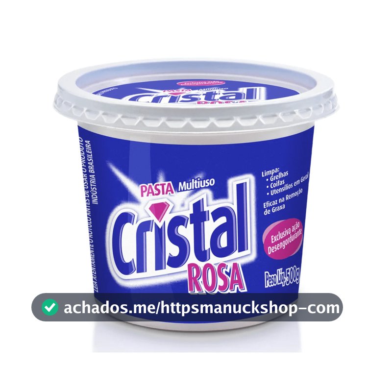 SABAO PASTA CRISTAL ROSA 500G