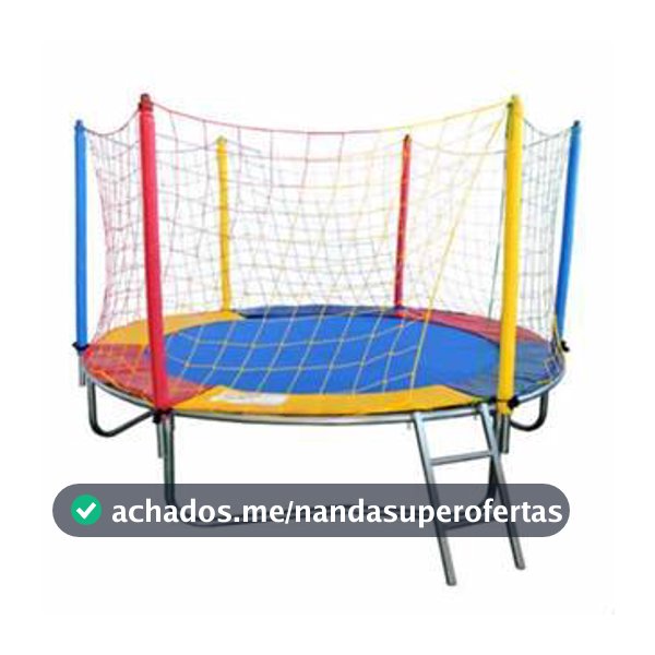 Trampolim Cama Elástica Pula Pula Nacional 2,30m Brinquedos Educacionais