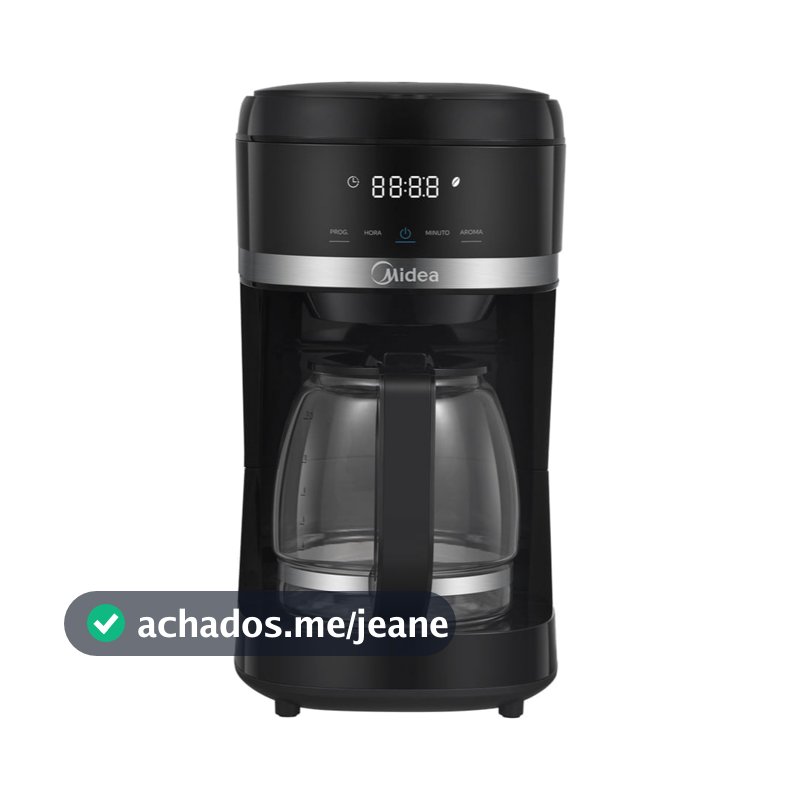 Cafeteira Elétrica Digital Midea 37 Xícaras 1,5L Preta