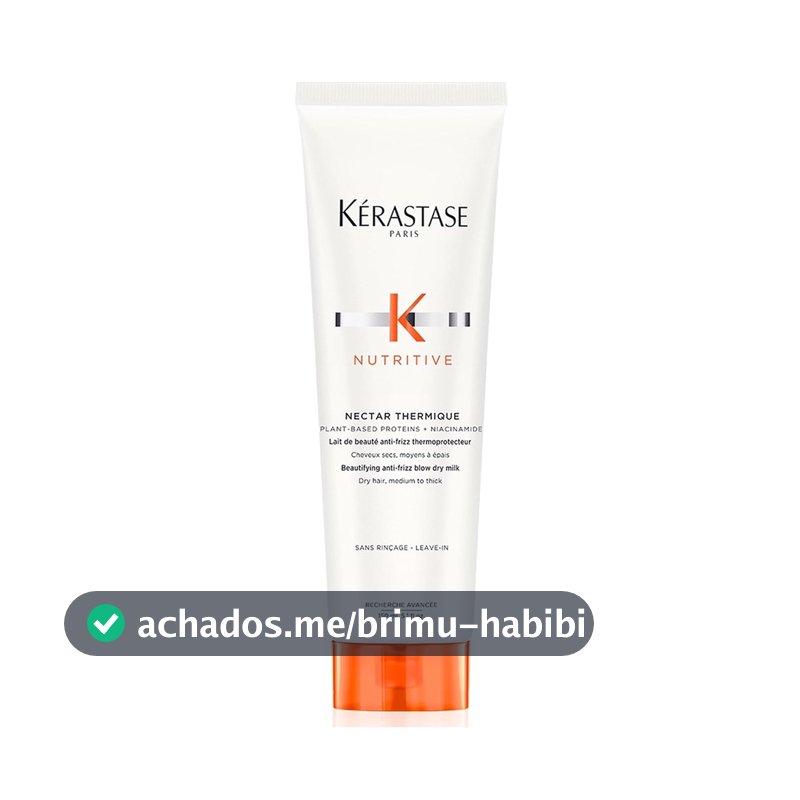 Kérastase Nutritive Nectar Thermique 150ml – Protetor Térmico Antifrizz para Cabelos Secos