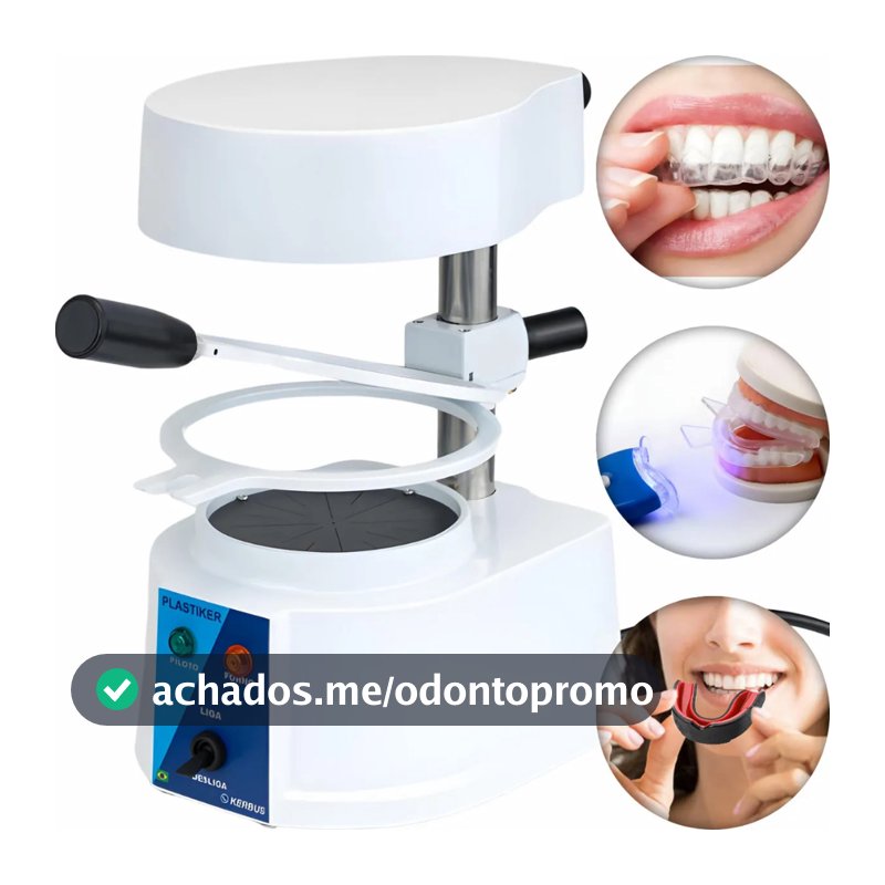 Máquina Laminadora Plastificadora Odontológica Kerbus Plastike Uso Profissional