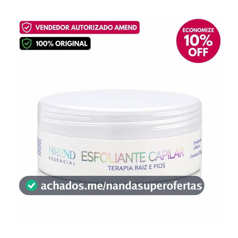 Amend Essencial Esfoliante Capilar Terapia - 100g