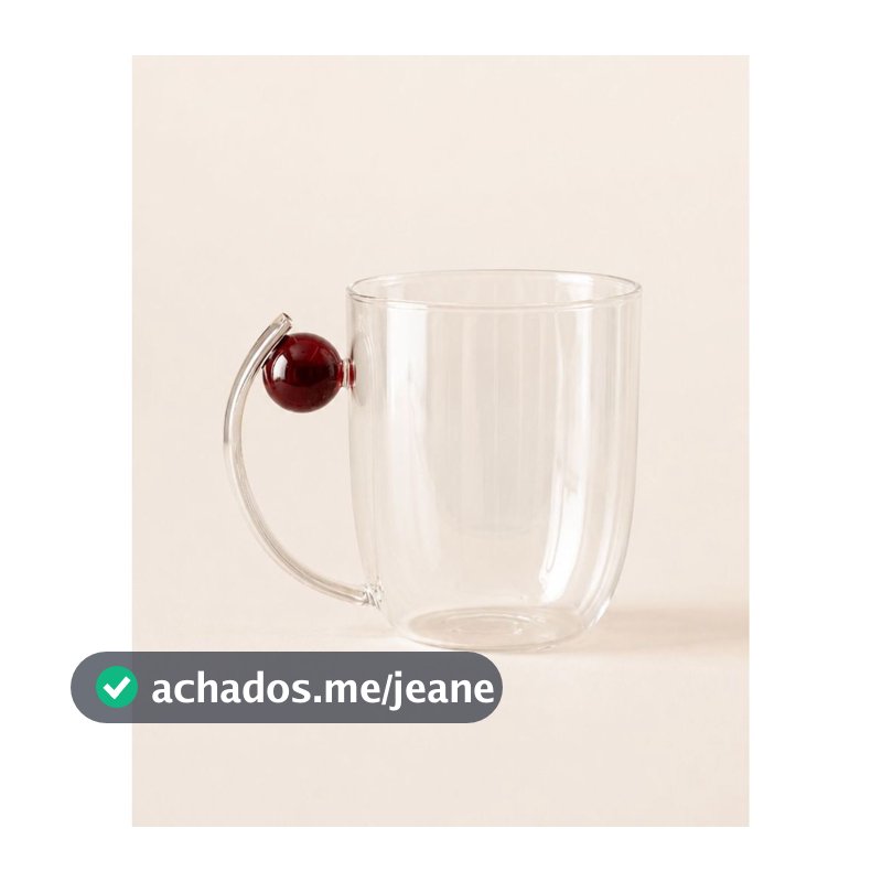 Copo com Alça Esfera 460ml