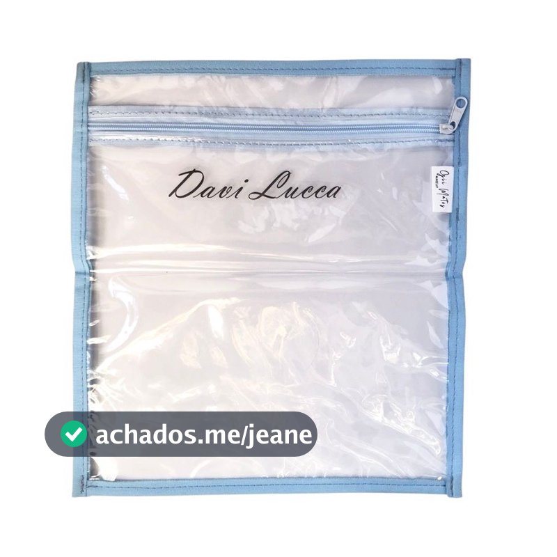 Saco organizador PERSONALIZADO escrevemos o que desejar - para maternidade - viagem