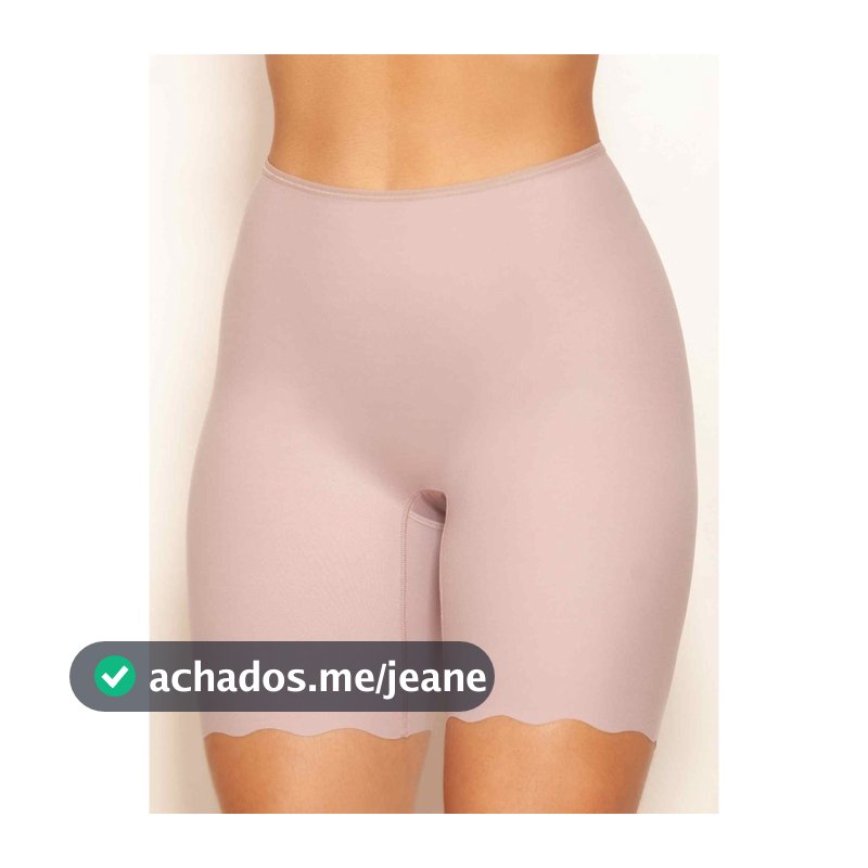 Calcinha Shorts Bermuda Sem Costura Anagua Laser Invisivel Confortavel  Segunda Pele