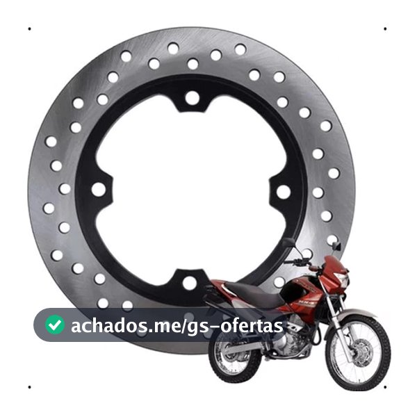 Disco Freio Traseiro Nx 400 Falcon/ Bros 160/ Xre 190/ Cb 600 S/ABS