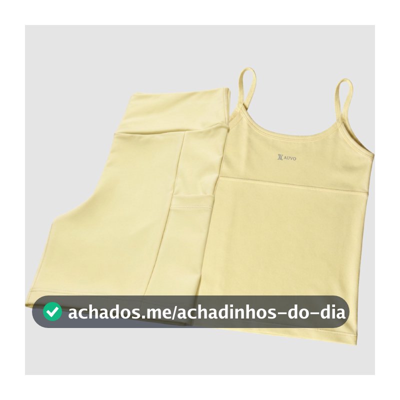 Conjunto Fitness Camiseta Regata Forro Duplo Short com Bolso Corrida Academia Moda feminina Casual