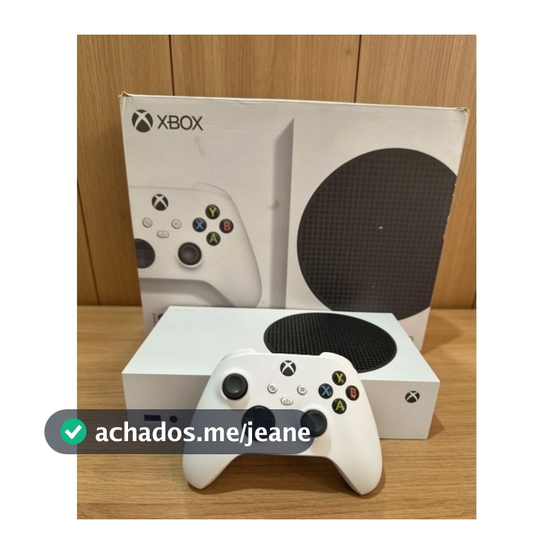 Console Xbox Series S 512 GB + 1 controle original (usado em bom estado)