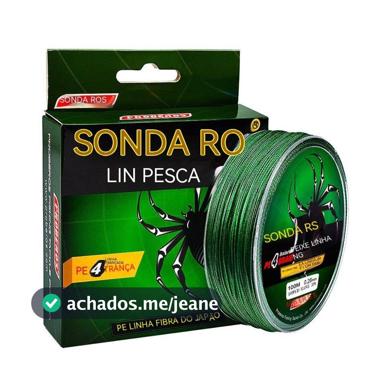 4X Linha De Pesca Trançada , 100M , 6LB-50LB