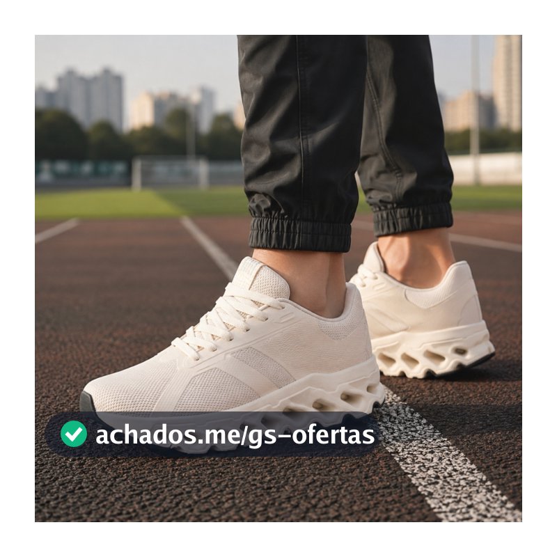 Esportivo Tênis Masculino Malha Respirável Dia a Dia Academia Corrida Treino