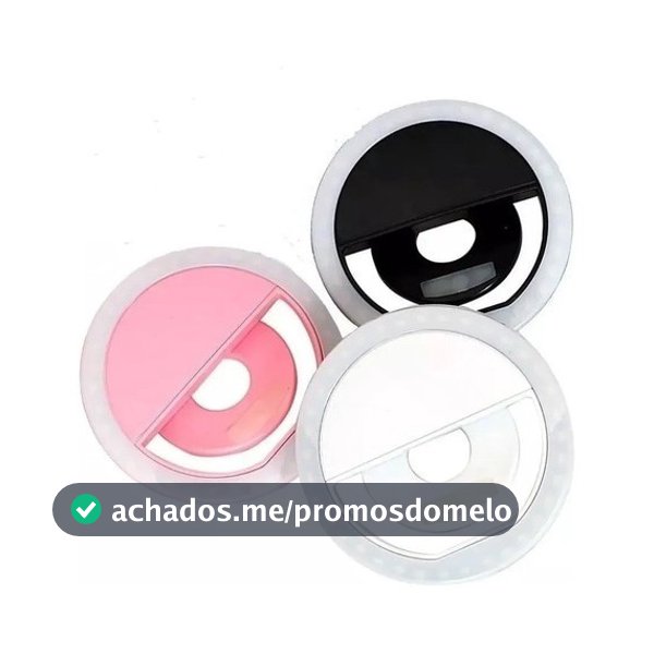 🔥🔥🔥 Anel Luminoso Para Celular Flash Selfie Mini Ring Light led Celular I