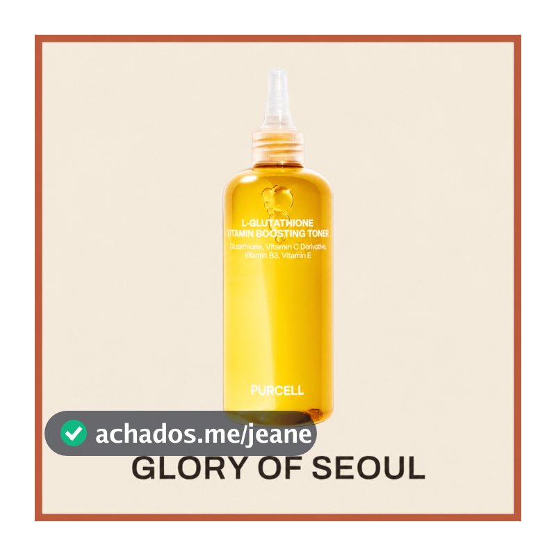 [NEW] PURCELL Glutathione Vitamin Booster Toner (2 Options) │ 300ml / 150ml
