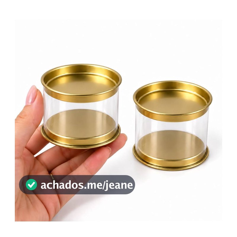 10 Tubos de Acetato 7x5 Transparentes para Doces e Lembranças Ótima Qualidade