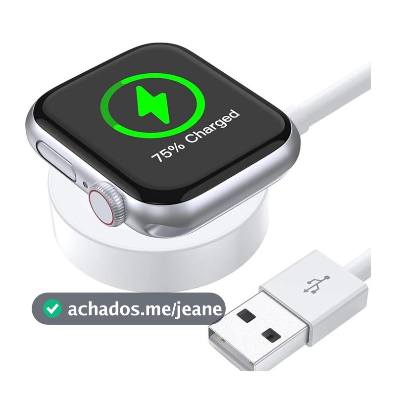 Cabo Carregador Magnético Por Indução para Smartwatch Modelo Microwear