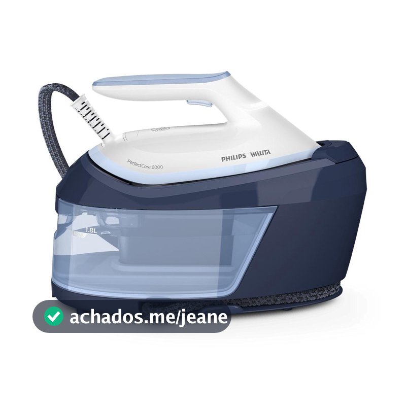 Ferro de Passar PerfectCare Philips Walita Azul - PSG6026