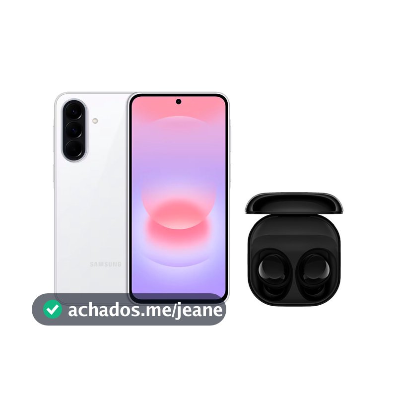 Galaxy A37 5G (256GB) - Branco + Galaxy Buds Core - Preto