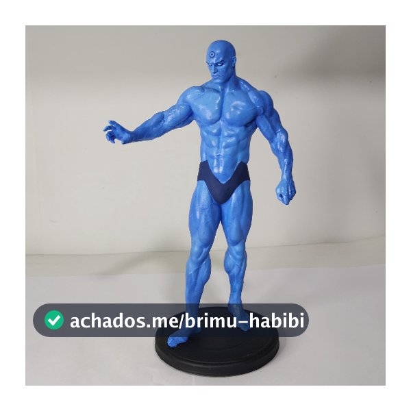 Action Figure Doutor Manhattan Boneco de Decoração Super-Herói Watchmen Miniatura DC Comics Rorschac