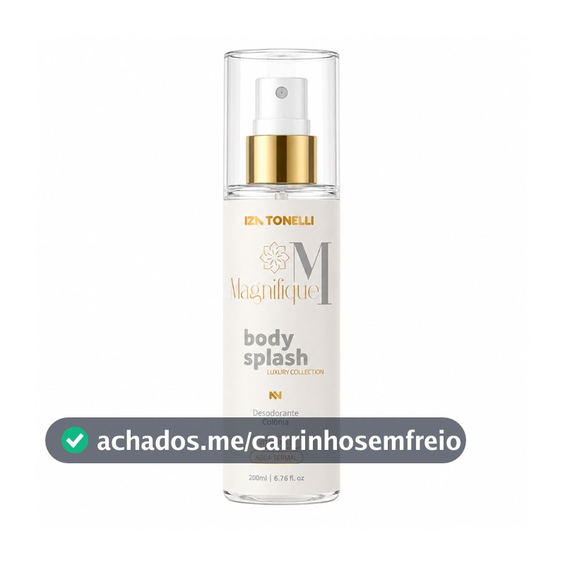 Body Splash Feminino Iza Tonelli 200ml Perfume Corporal Vegano Alta Fixação Premium