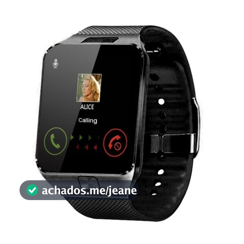 Smartwatch Dz09 Smart Watch Support TF Sim Câmera Esportiva Pulseira Feminina Masculina Bluetooth