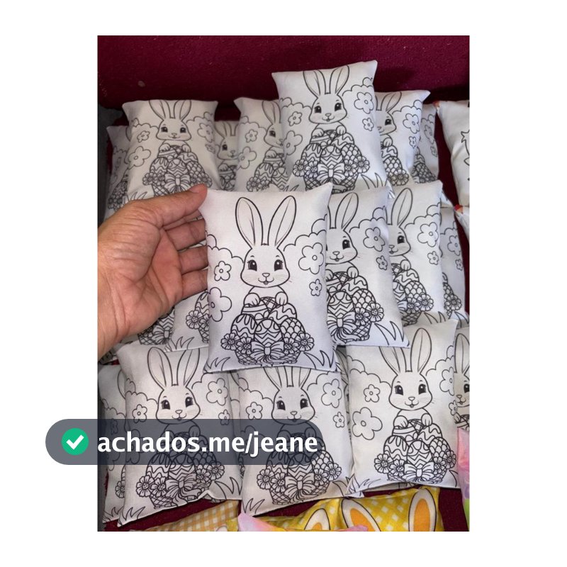 10 Almofadas para Colorir 10x15 cm Pinte e Lave ( Lembrancinha para todas as ocasiões) personalizadas no seu tema
