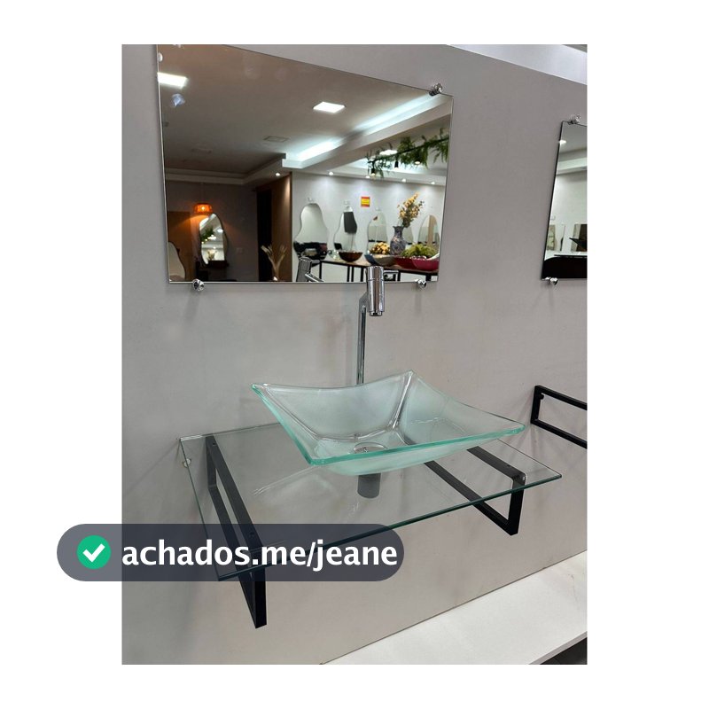 Gabinete De Vidro Banheiro Tampo Lavatório Pia 40x40cm 50x40cm 60x40cm PPR Cores