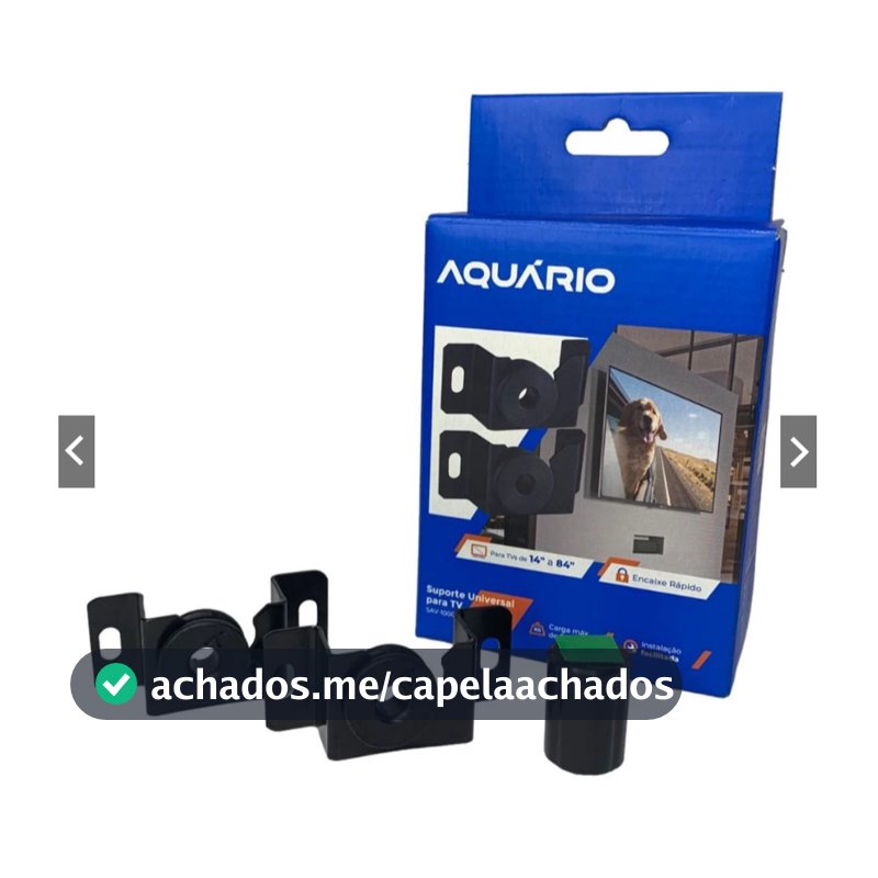Suporte TV Fixo Universal para TV de 14 À 84 Pol. para TVs de LED, LCD PRONTA ENTREGA