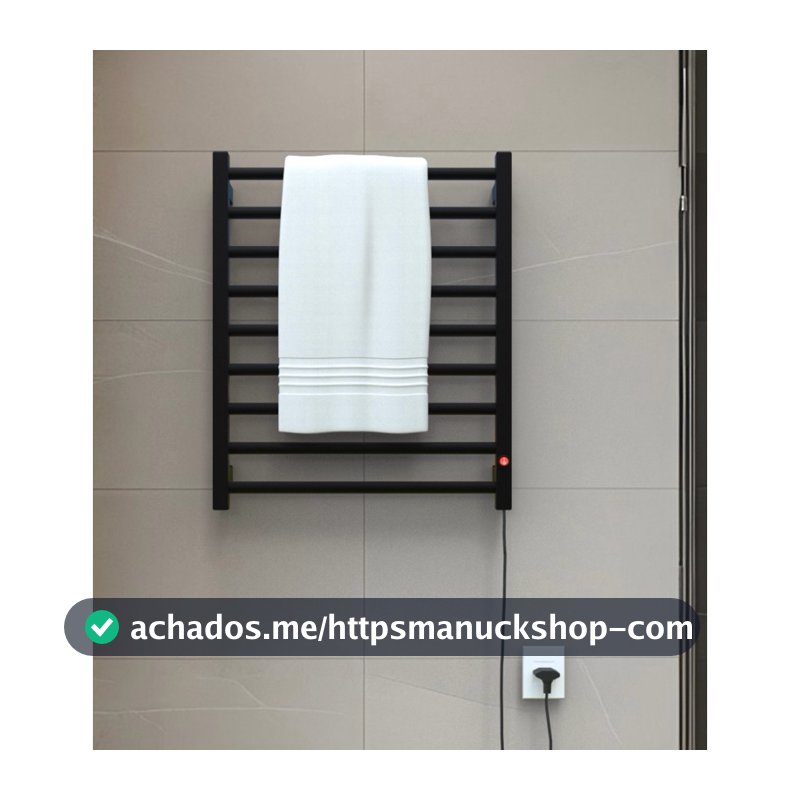 Toalheiro Térmico Alumínio Porta Toalha 2 Toalhas Banho 127/220 V Bivolt Electrowood