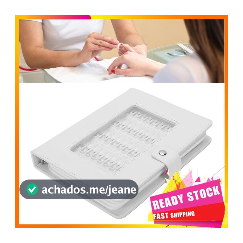 gfgfgfgg Ymiko 150pcs Cartões Livro de exibição de cores de unhas Catálogo de gráfico polonês não magnético removível
