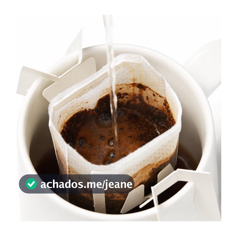 Kit 25/50/100/150 Unidades Filtro de Café Portátil Saco Filtrante Coador Pequeno Mini Coador Envelope Drip Bag