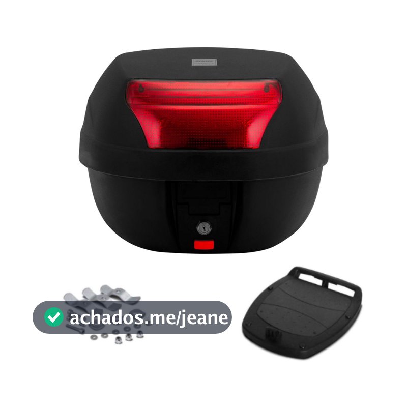 Bau Para Moto Bauleto 28 Litros Pro Tork