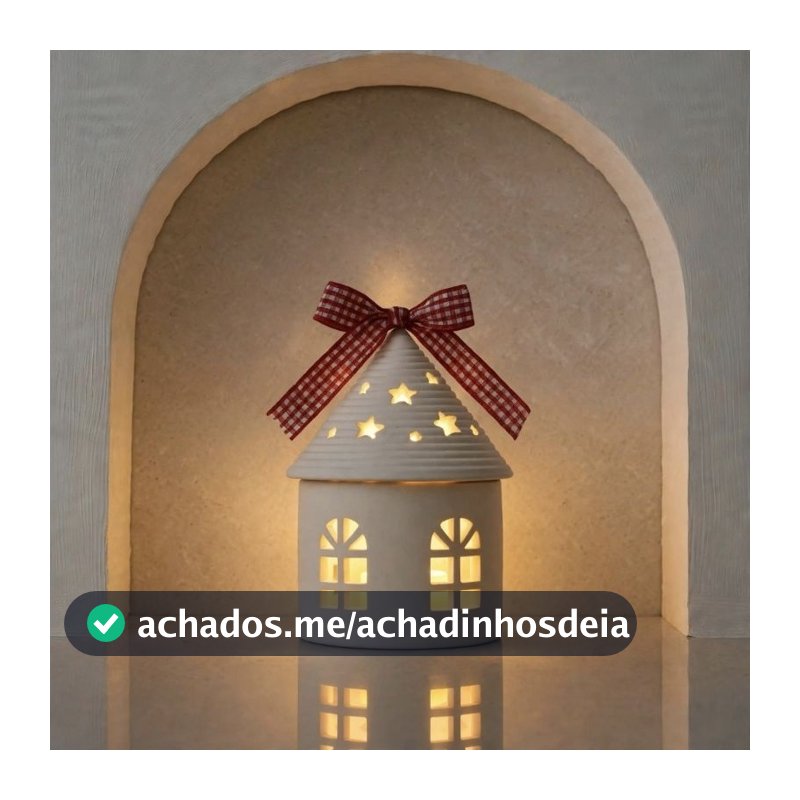 Casa estilo Escandinava Estrelada em gesso - Decoração